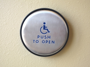 push to open automatic door button